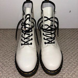 White Dr. Martens, size 9